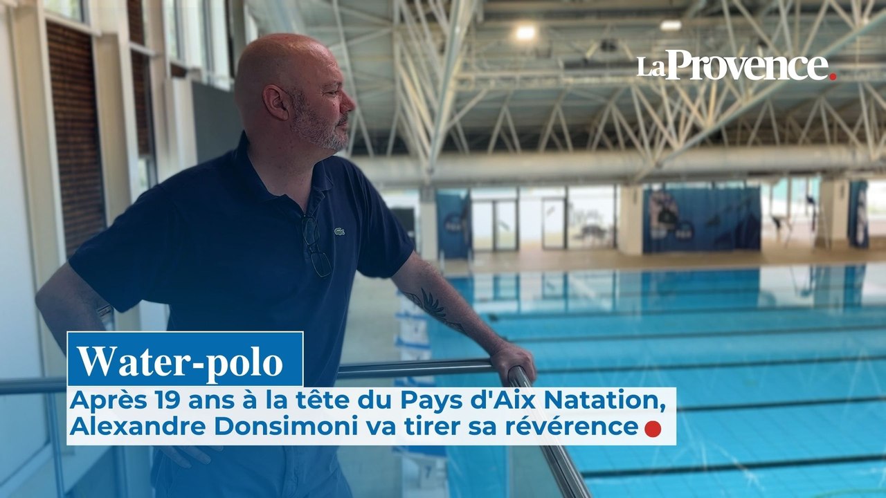 Water-polo: Après 19 ans à la tête du Pays d'Aix Natation, Alexandre Donsimoni va tirer sa révérence