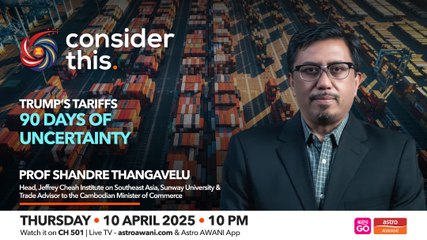 Consider This: Trump’s Tariffs — 90 Days of Uncertainty
