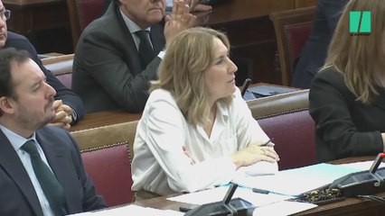 La exmujer de Koldo comparece con gafas de sol y la cara tapada en la comisión de investigación del Senado