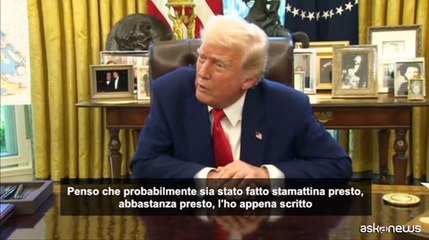 Trump: dietrofront sui dazi? È stato scritto con il cuore