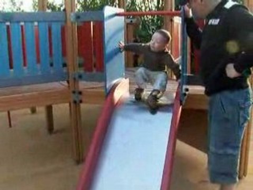 Center parc et le tobbogan