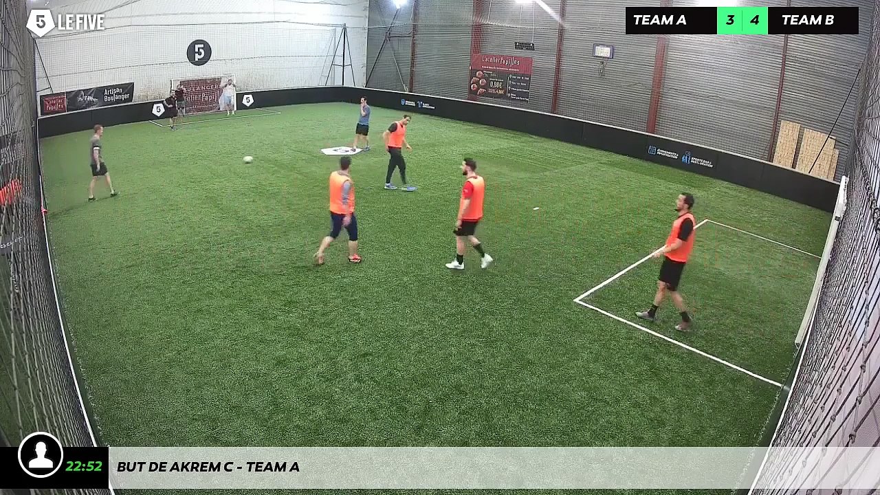 But de Akrem C - Team A