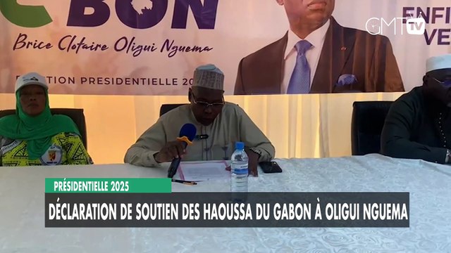 [#Reportage] Présidentielle 2025 : déclaration de soutien des Haoussa du Gabon à Oligui Nguema