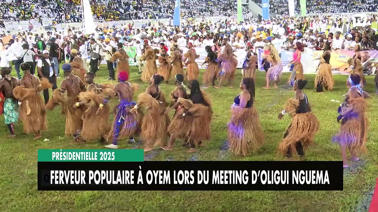 [#Reportage] Présidentielle 2025 : ferveur populaire à Oyem lors du meeting d’Oligui Nguema