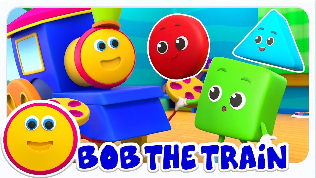 Formen Lied + Mehr Kinderreime und Kinderlernen von Bob The Train