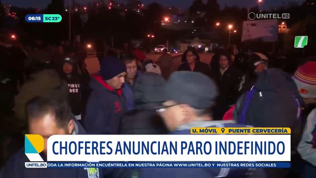 Choferes de La Paz activan el “paro indefinido” contra la ley del Concejo