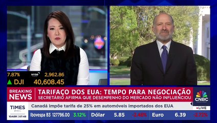 Trump ignora Wall Street e mantém guerra comercial | CNBC BREAKING