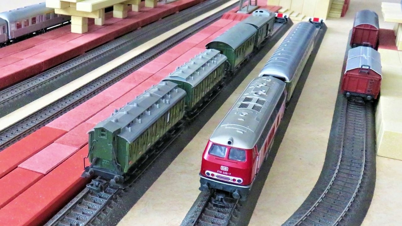 Vielfalt auf der Modellbahn: Der kleine Hauptbahnhof