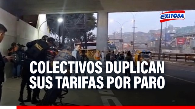 Paro de transportistas: Colectivos duplican sus tarifas ante falta de buses de transporte público
