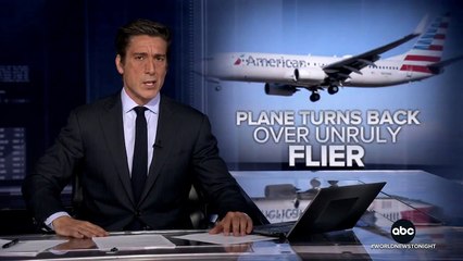 Plane bound for Milan turns back over Atlantic due to alleged unruly passenger