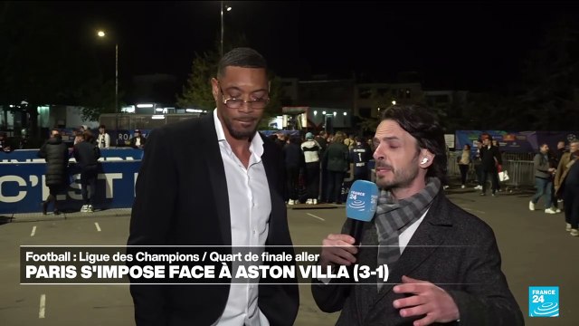 Ligue des Champions : victoire du PSG 3-1 contre Aston Villa en 1/4 de finale aller de Ligue des Champions