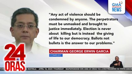 Kapatid niyang Vice Mayoral candidate at isang menor de edad, sugatan din | 24 Oras