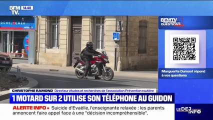 Téléphoner avec un dispositif Bluetooth, est-ce autorisé sur un scooter? BFMTV répond à vos questions