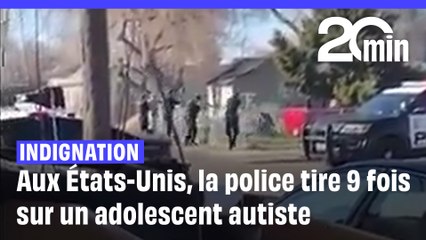 Aux États-Unis, la police tire 9 fois sur un adolescent autiste, la vidéo provoque un tollé