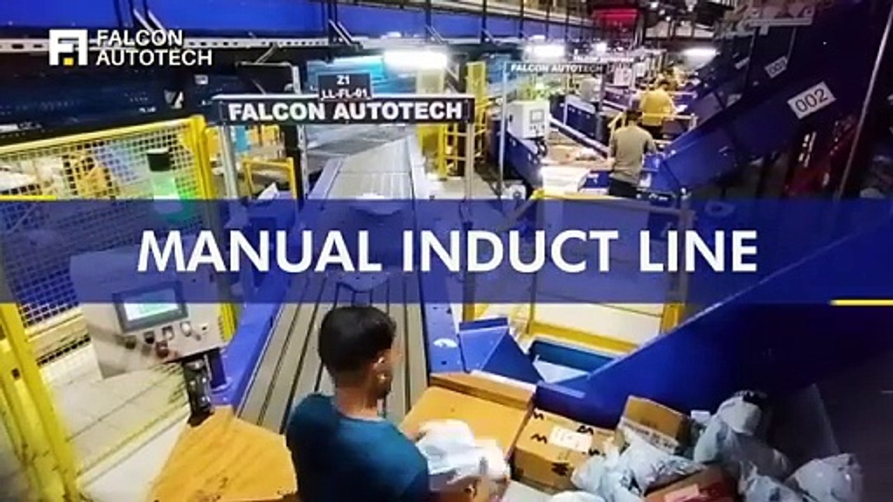 Manual Induct Line by Falcon Autotech