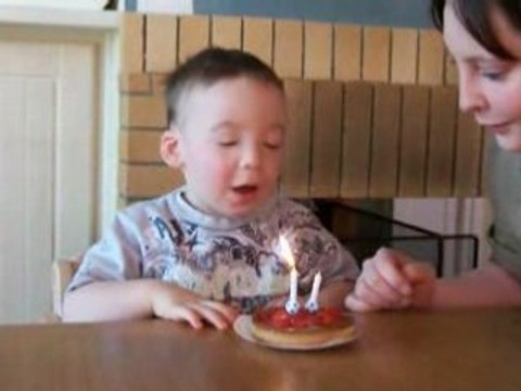 CENTER PARC : je fete mes 2 ans, je souffle mes bougies !