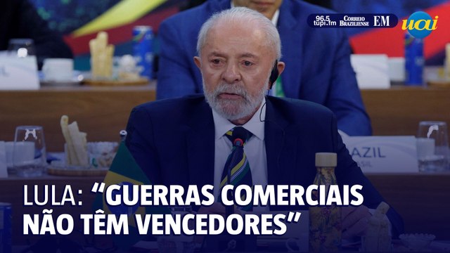 Lula: Guerras comerciais não têm vencedores