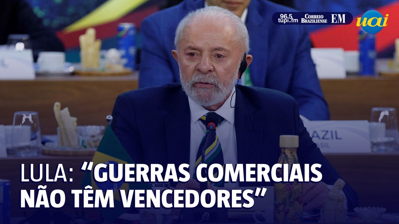 Lula: "Guerras comerciais não têm vencedores"