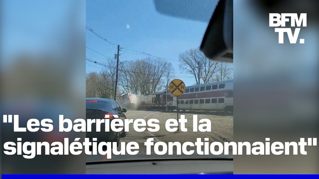 États-Unis: un train percute un camion stationné sur les rails dans le Massachussetts