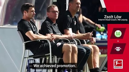 Lőw praises open-minded Hasenhüttl ahead of Wolfsburg clash