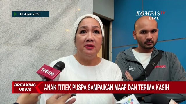 Momen Anak Sampaikan Kabar Duka Titiek Puspa Meninggal Dunia