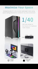 GenMachine AMD Ryzen 5 5600H ES Mini PC Windows 11 Max Support 64GB 3200Mhz RAM WIFI6  #aliexpress