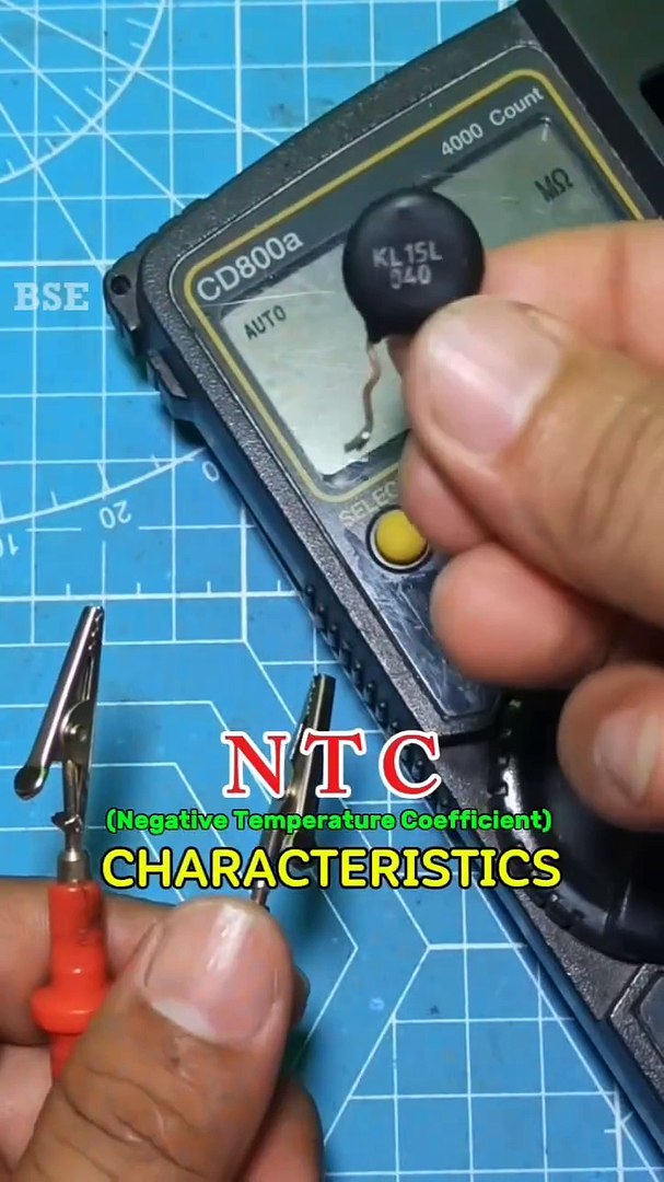 ⁣How to check ntc by digital multimeter