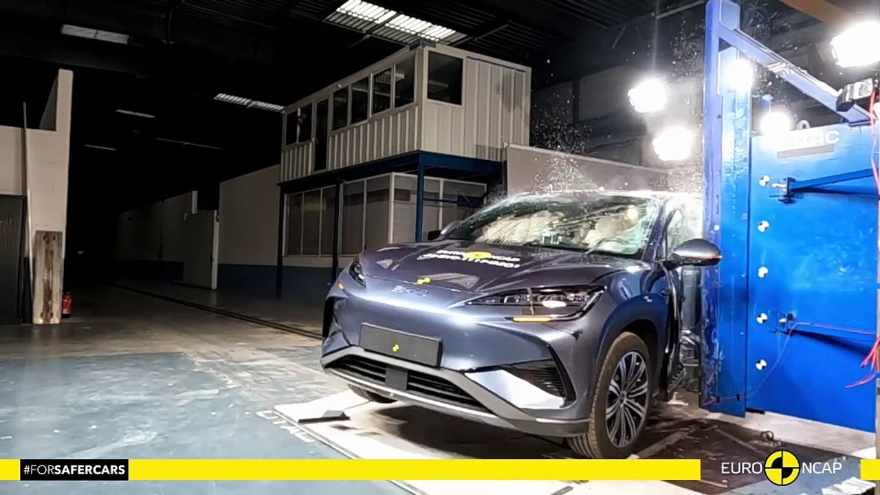 Le grand SUV électrique Byd Sealion 7 obtient cinq étoiles aux crash-tests Euro NCAP 2025