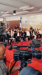 Raquel Arbaje se quiebra en llanto durante homenaje a Rubby Pérez