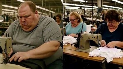 Un video con IA se mofa de la idea de que los estadounidenses trabajen en fábricas