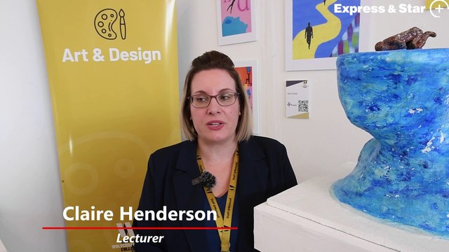 We take a look at the exhibition by art, design and photography students at City of Wolverhampton College.