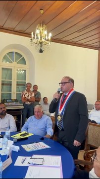 Discours de David Lorion, maire de Saint-Pierre