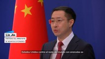 China dice que los aranceles son una forma de 