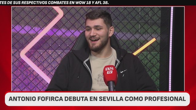 ANTONIO FOFIRCA y sus INICIOS en MMA antes de su DEBUT PROFESIONAL: Dejé los ESTUDIOS con 16 años...