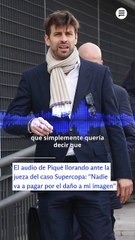 Pique audio filtrado con jueza