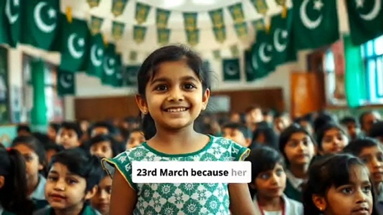 How a Little Girl Taught Us BIG History | Pakistan Resolution Day Special Story |best bedtime story for kid