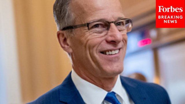 John Thune Takes Victory Lap Of Republicans' Successes As Senate Approaches 100 Days Of GOP Control