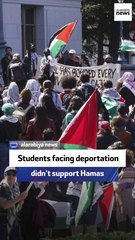 Media host: Students facing deportation didn’t support Hamas