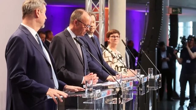 Los conservadores y socialdemócratas gobernarán Alemania en medio de la inestabilidad mundial