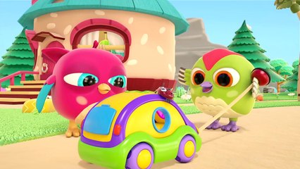 Bebekler için çizgi film - Hop Hop Baykuş ve oyuncak araba - Yeni bölüm! Türkçe