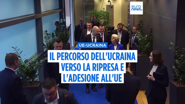 L'Ucraina spinge per un'adesione più rapida all'Unione europea al vertice commerciale di Bruxelles