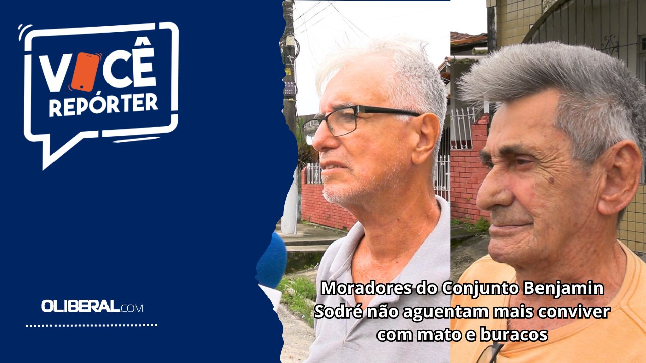 Moradores do Conjunto Benjamin Sodré não aguentam mais conviver com mato e buracos