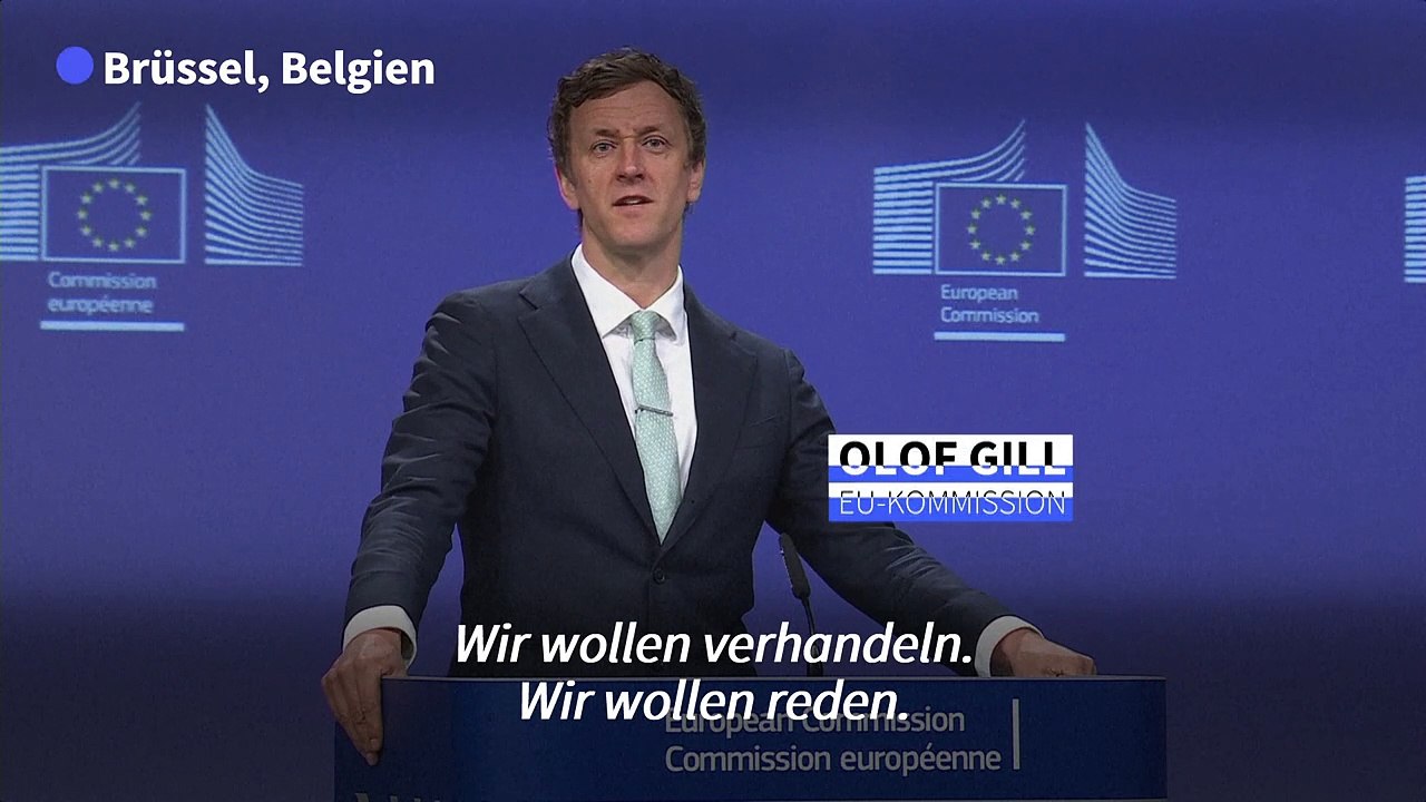 EU setzt Gegenzölle auf US-Waren für 90 Tage aus