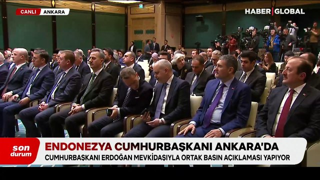 Cumhurbaşkanı Erdoğan: Endonezya ile ticaret hacmi hedefimiz 10 milyar dolar