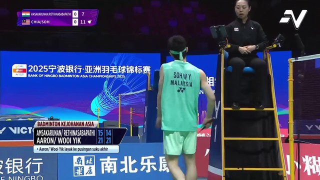 Aaron Chia & Soh Wooi Yik lepasi halangan ke suku akhir di Kejohanan Asia
