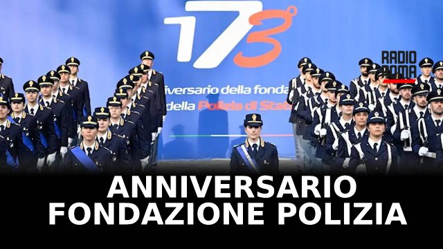 Anniversario Fondazione Polizia, cerimonia con Mattarella