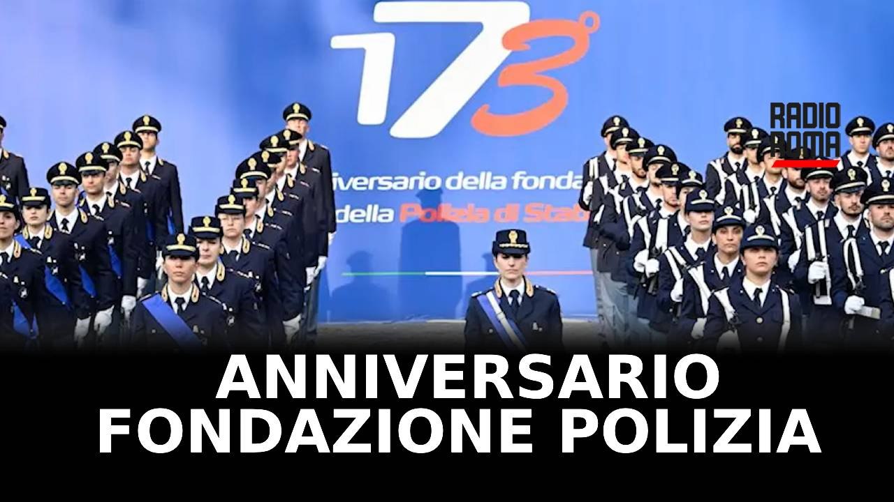 Anniversario Fondazione Polizia, cerimonia con Mattarella