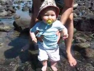 Les pieds dans l'eau