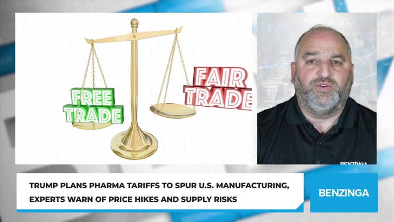 Trump Plans Pharma Tariffs To Spur U.S. Manufacturing, Experts Warn Of Price Hikes And Supply Risks