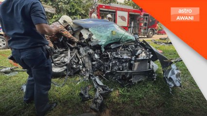 Guru prasekolah maut kereta bertembung lori